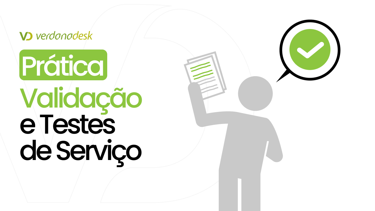 Prática Validação e testes de serviço